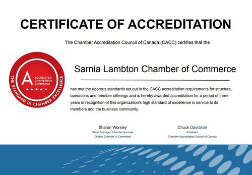 Chamber of Commerce Accreditation