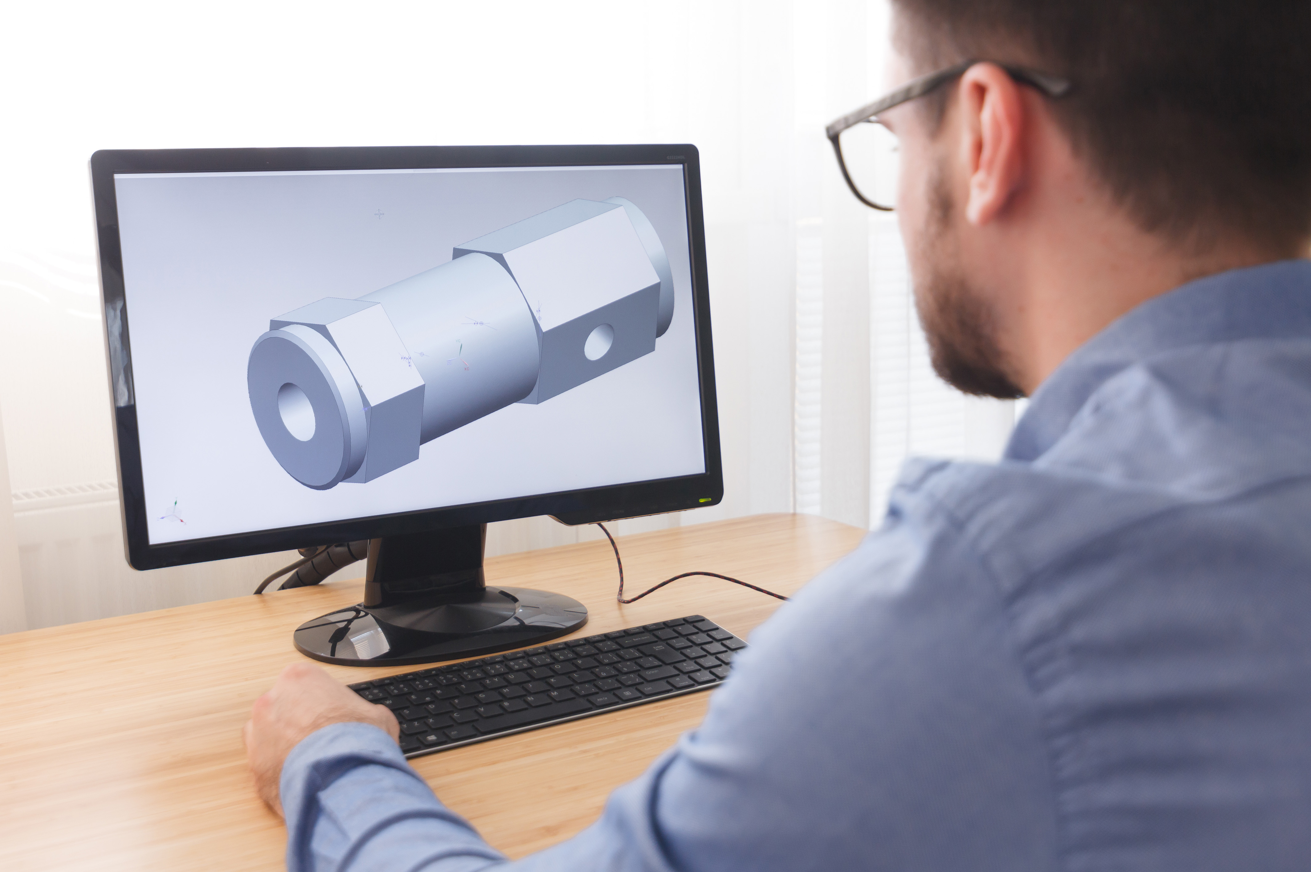 3D CAD Software Holzsystembau mit BauTools: digitale Wandkonstruktion und Materialliste im Holzrahmenbau