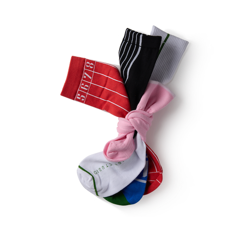 TFACTOR 4 PAIR ATHLETIC SOCKS