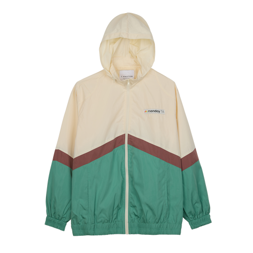 Monday color block Windbreaker