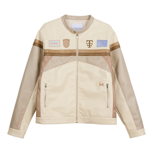 Tfactor racer leather jacket