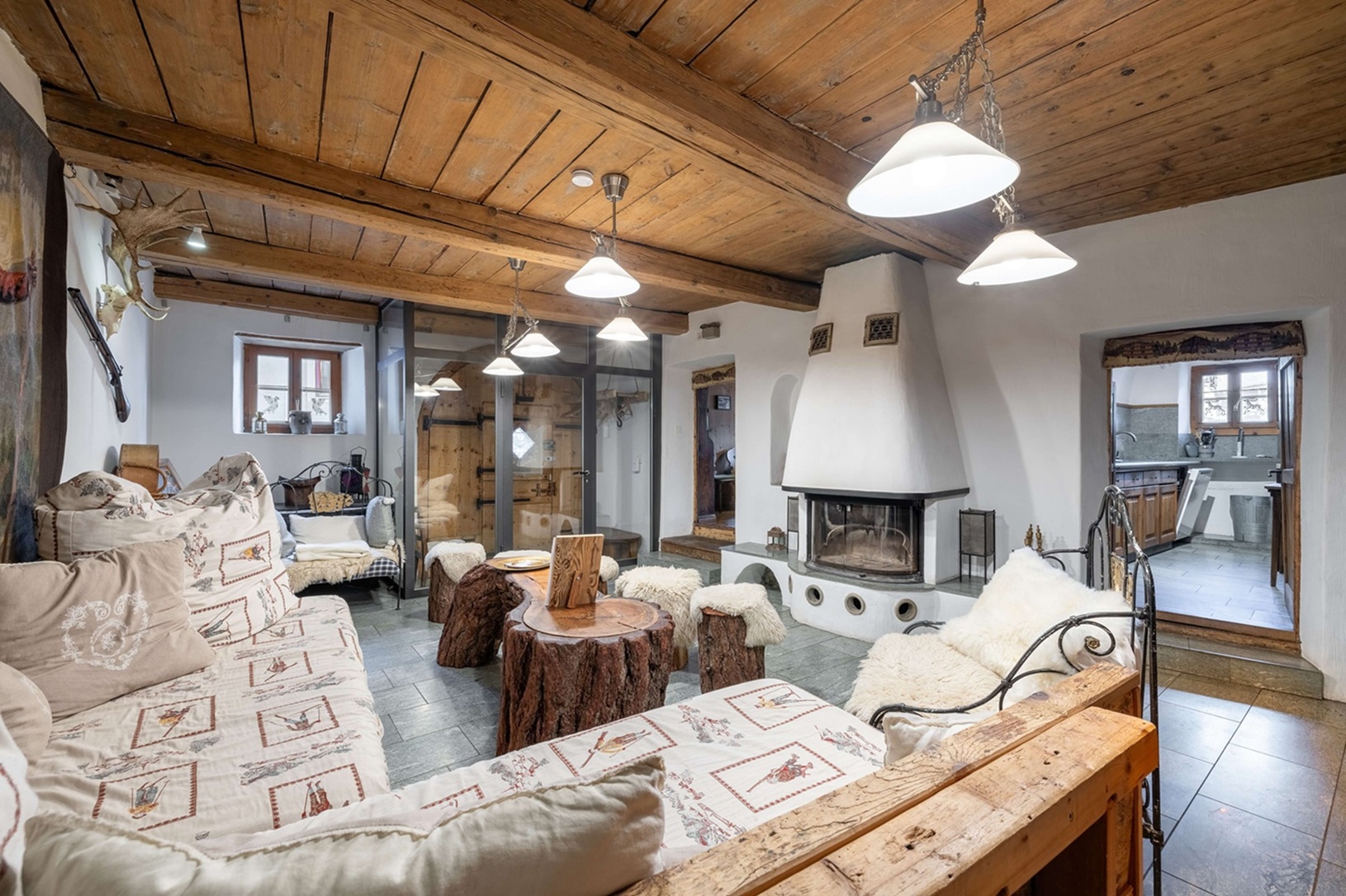 Engadine house with original charm