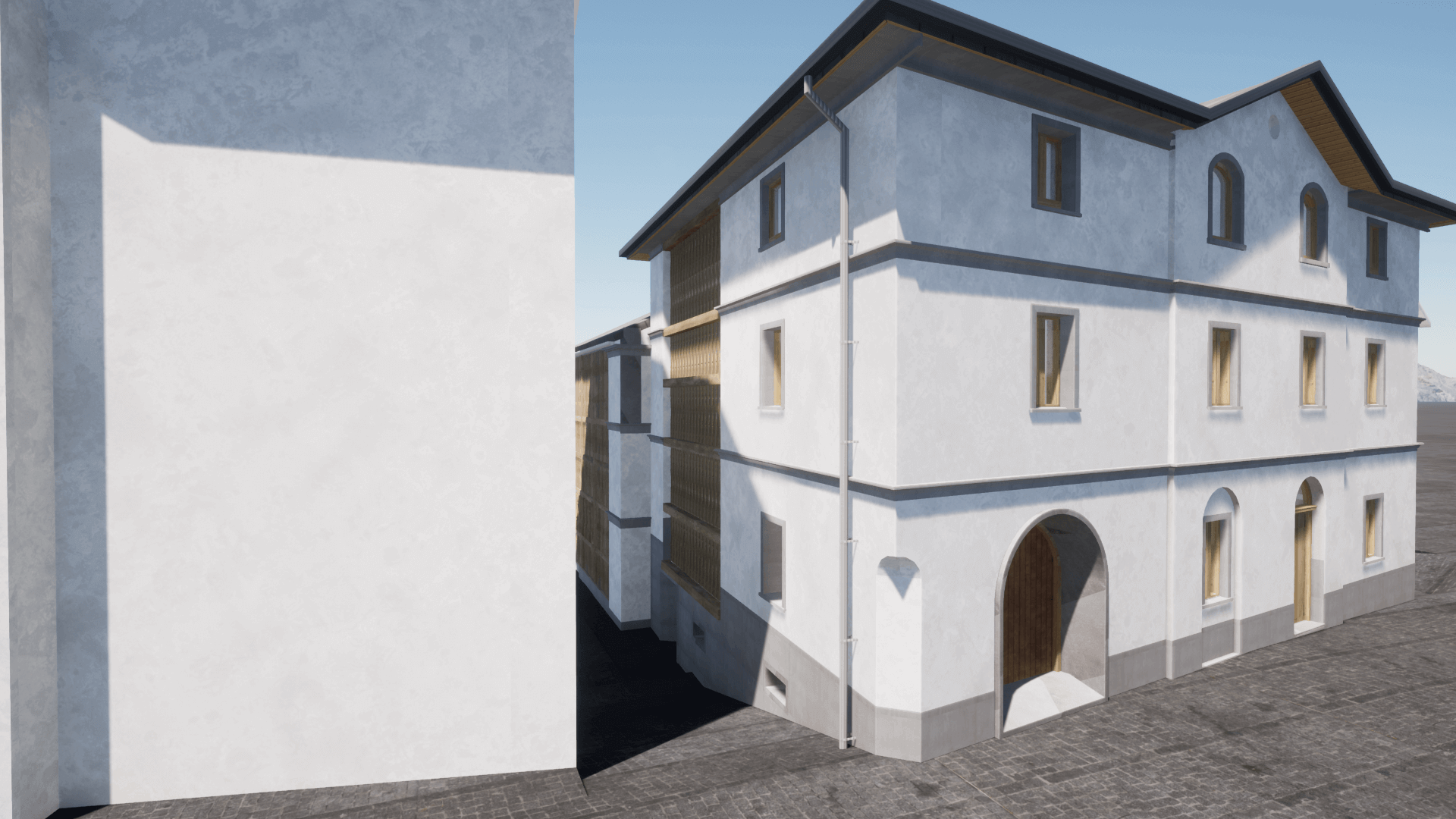 Newly renovated primary residence in a historic building