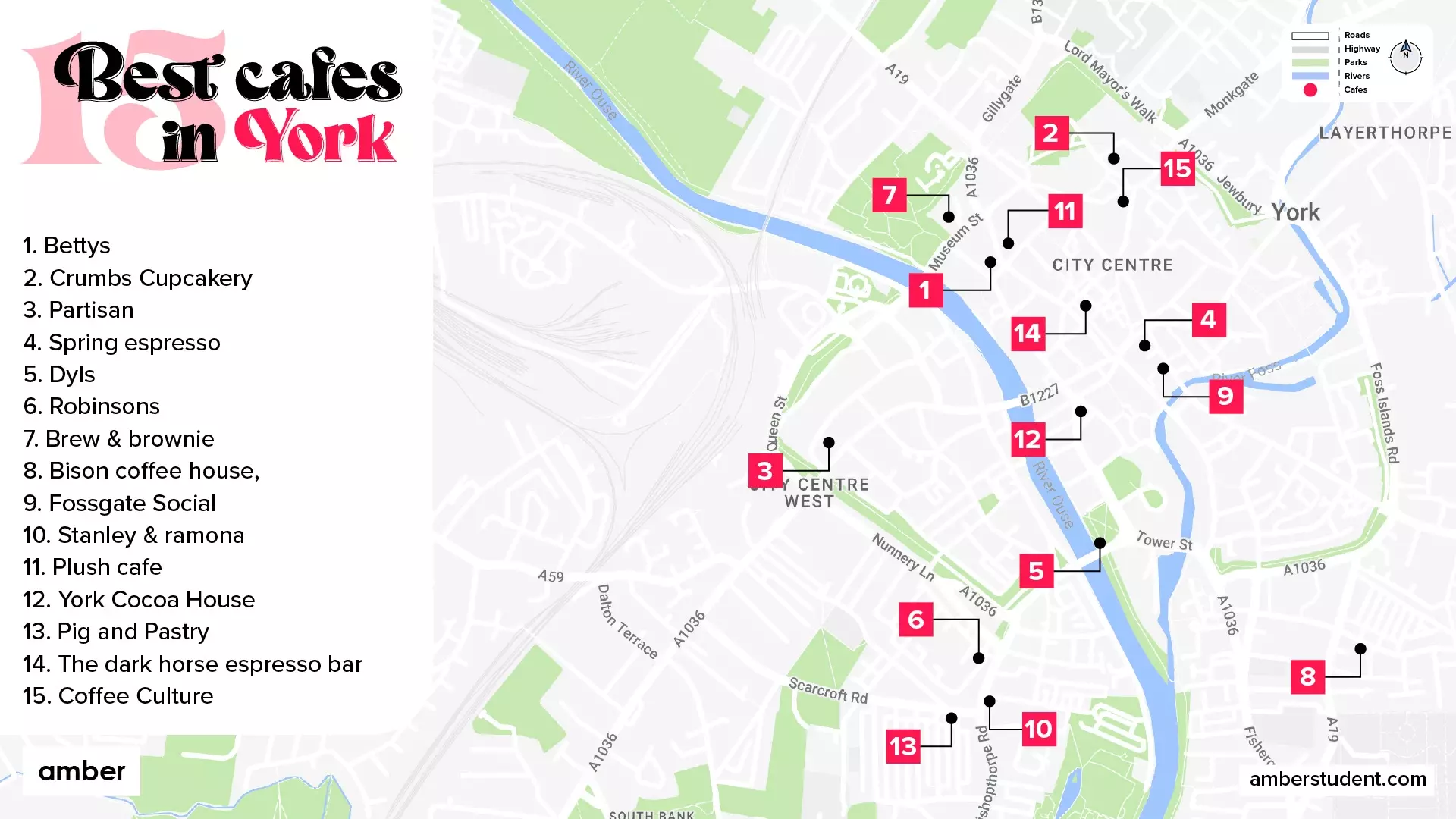 15 Best cafes in York