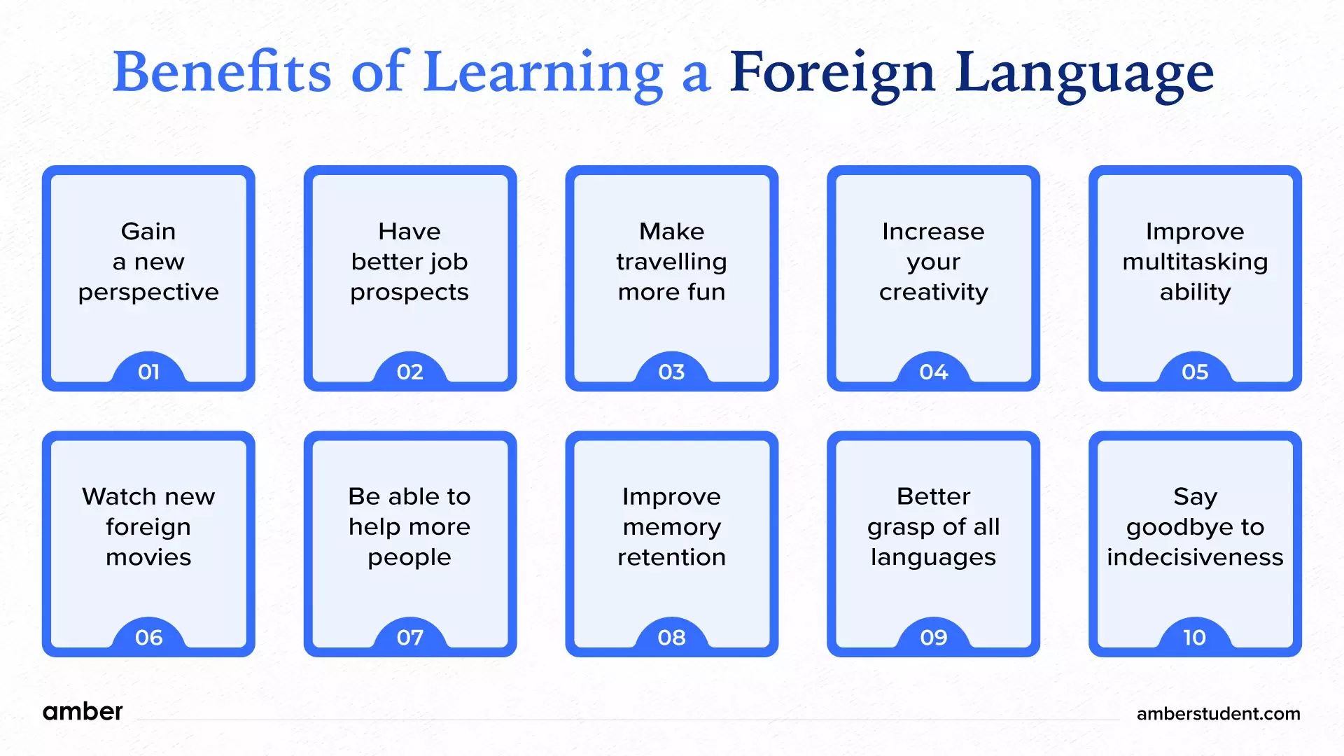 Benefits of learning a foreign language
