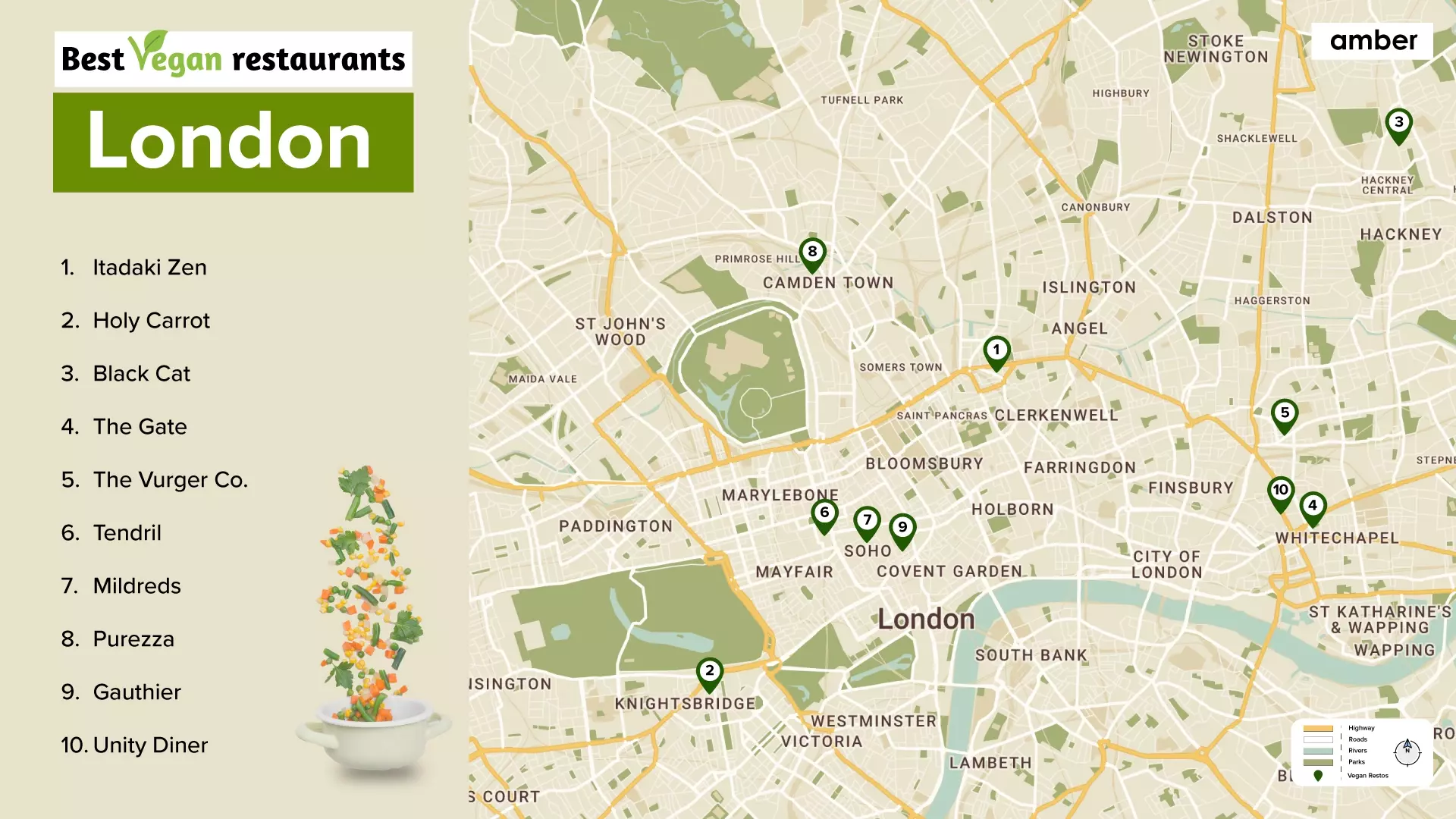 vegan restaurants in London