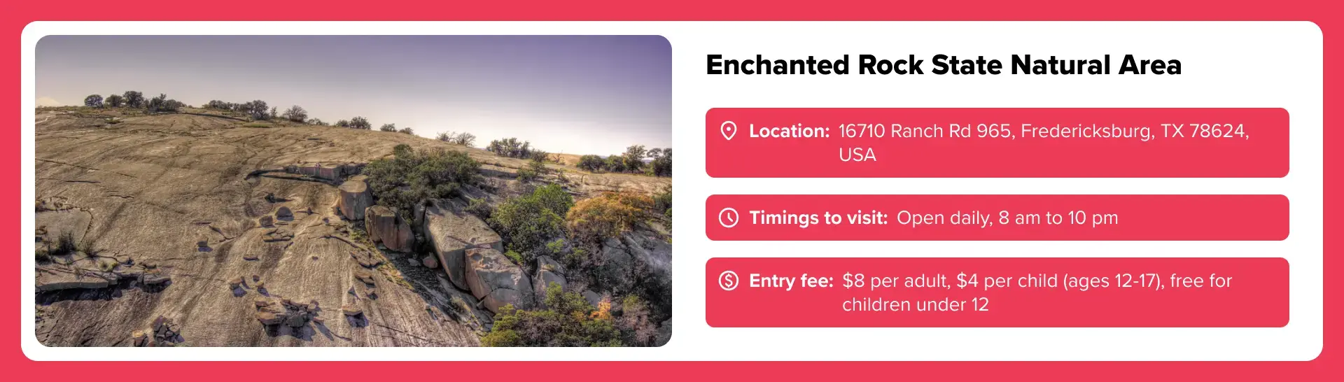 Enchanted Rock State Natural Area