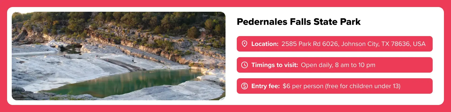 Pdernales Falls State Park