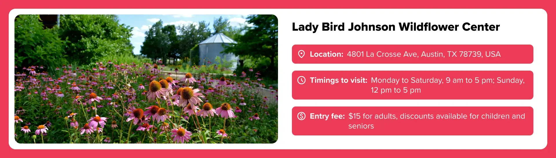 Lady Bird Johnson Wildflower Center