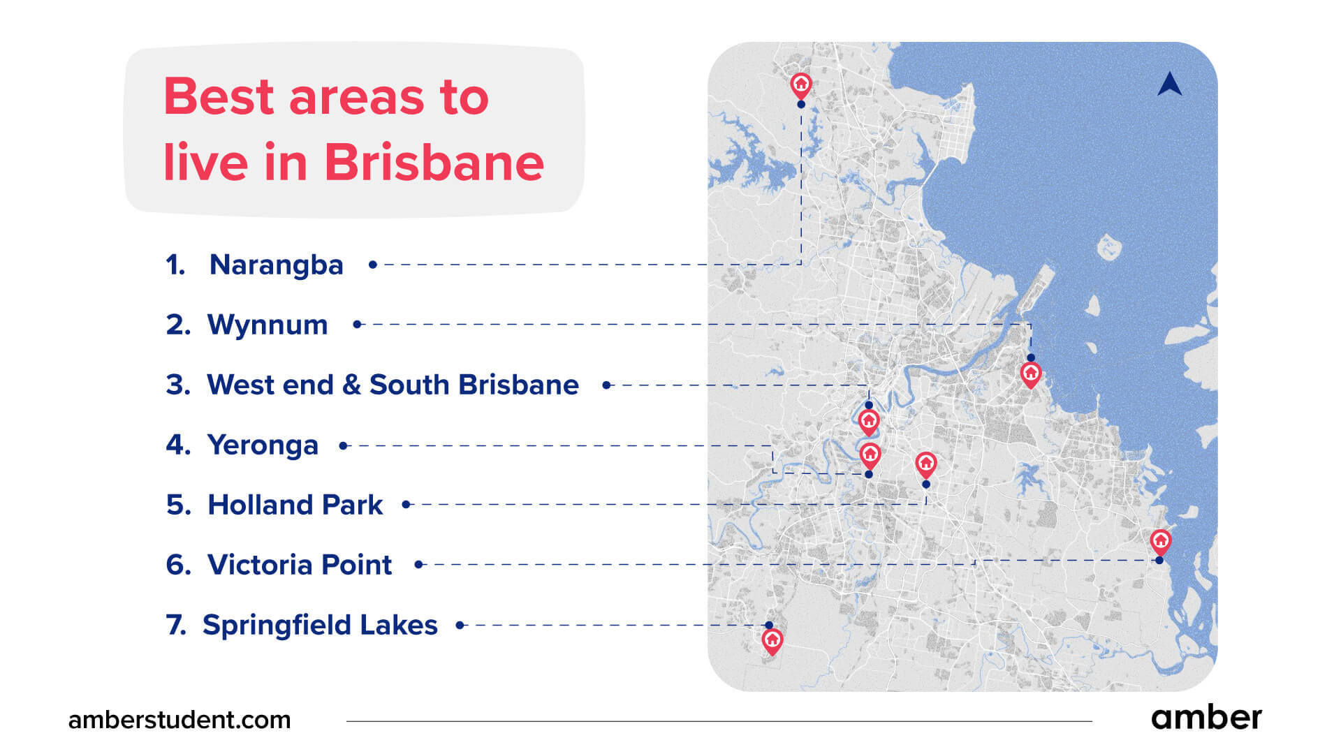 Best areas to live in Brisbane