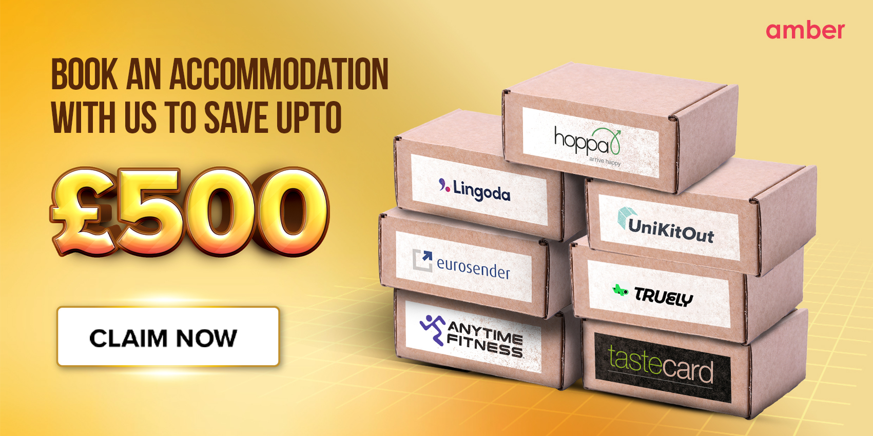 amber Value Pack: Save up to £400 on lifestyle costs in the UK!