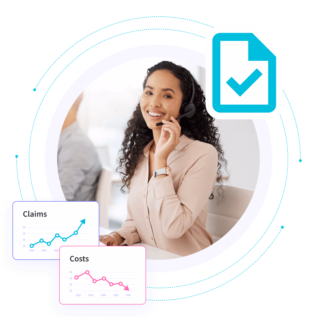 Insightful dashboard showing employee time on projects and tasks