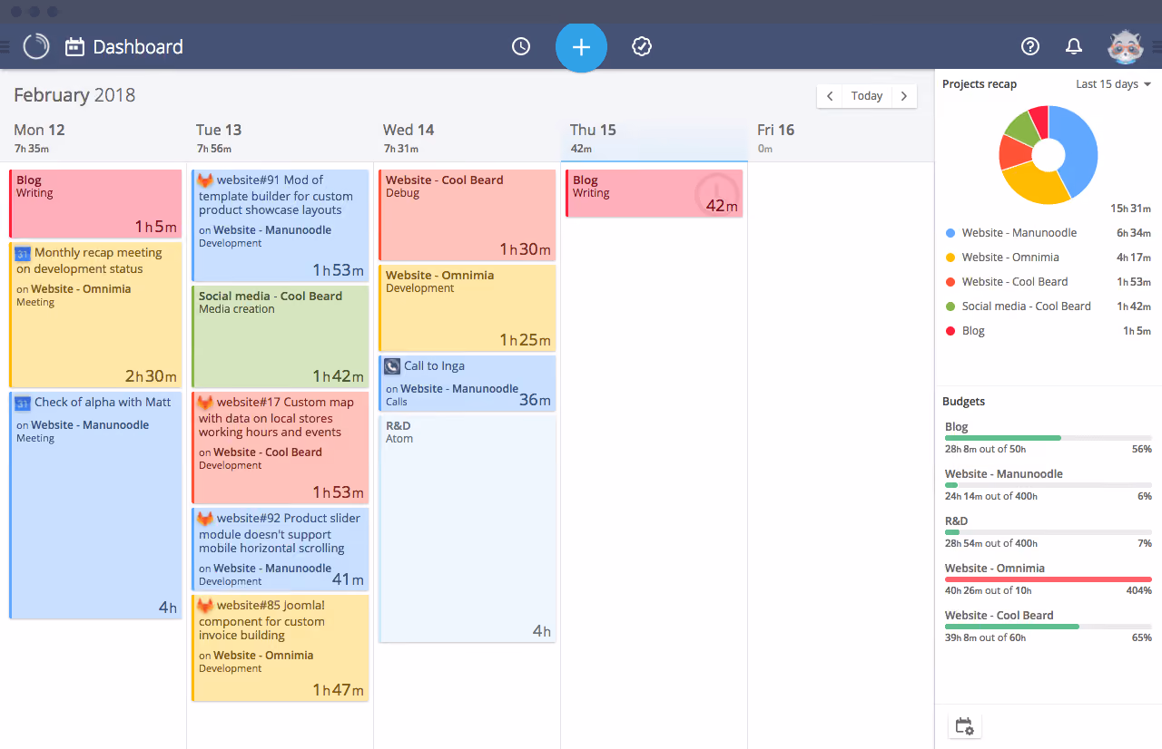 timeneye employee time tracking