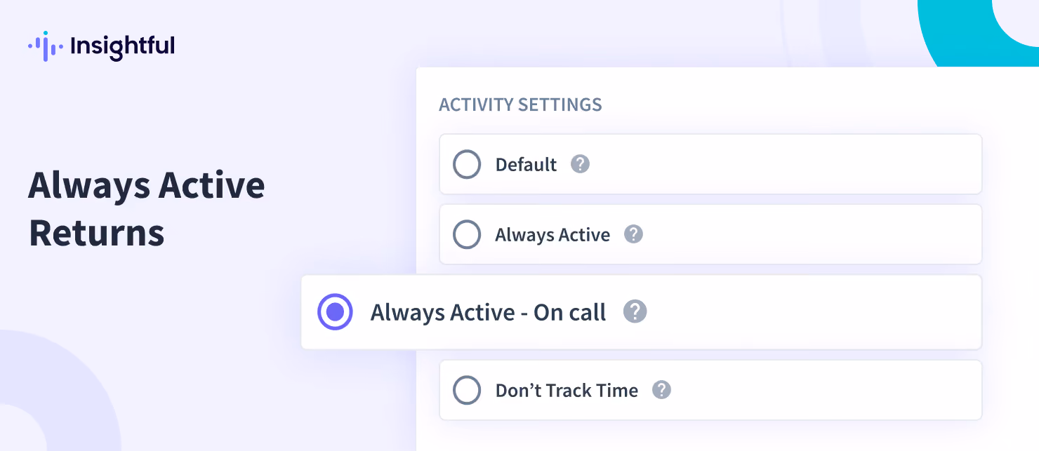 Always Active returns