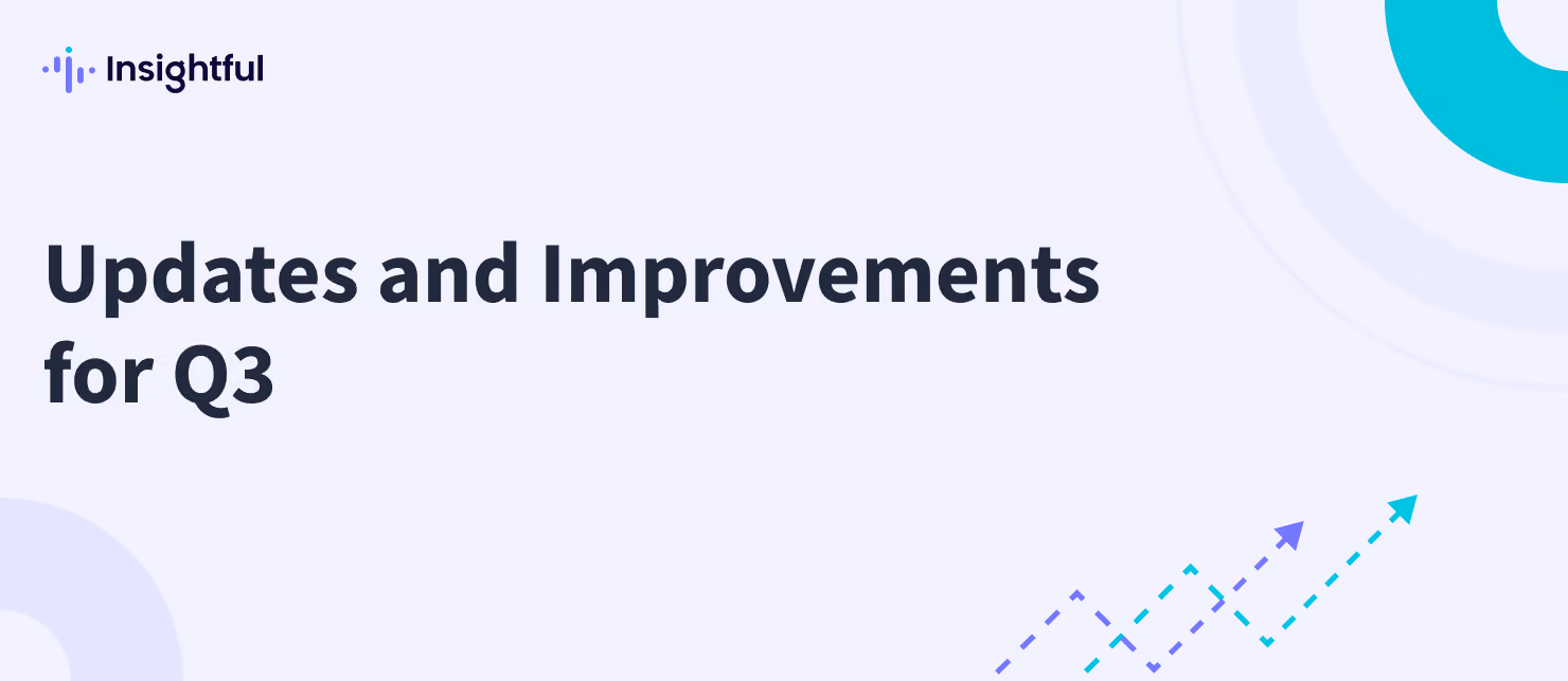 Updates and improvements for Q3 2023