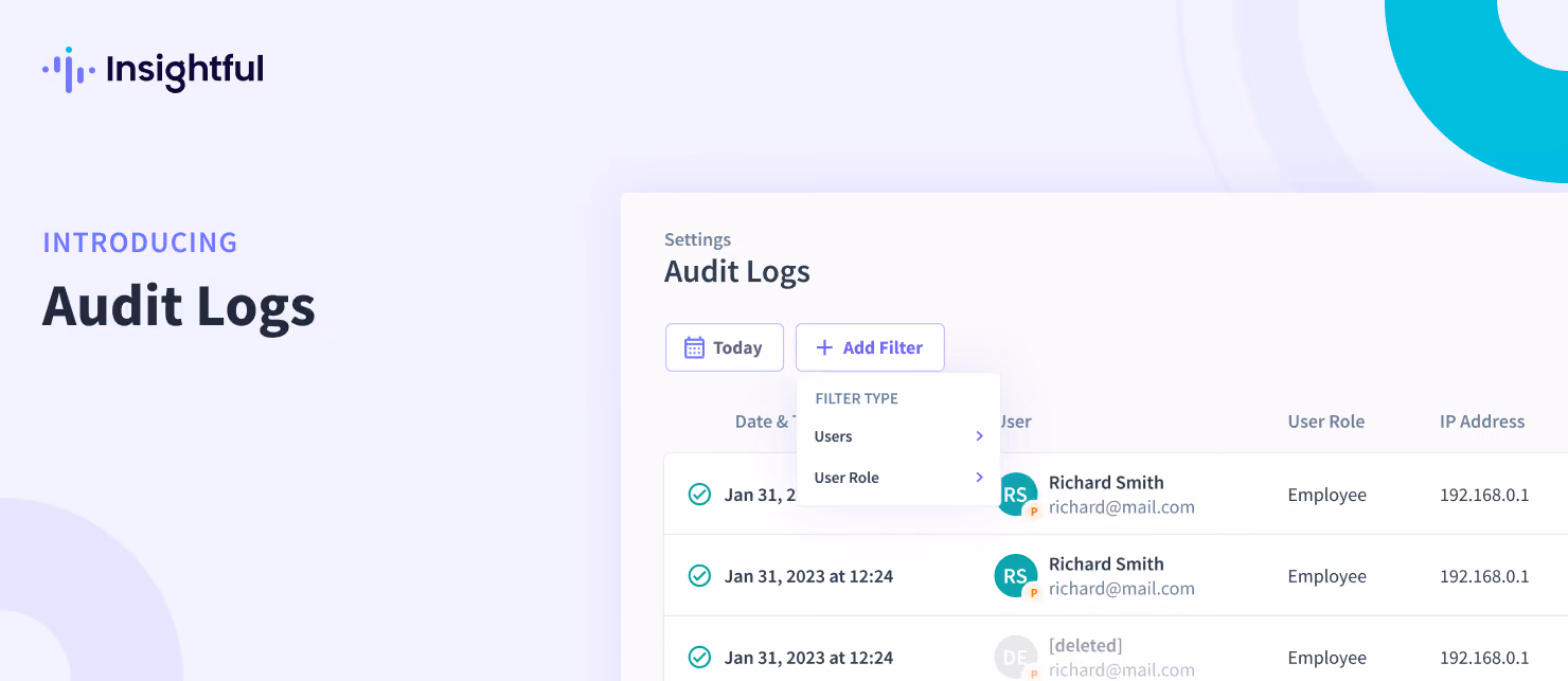 Introducing Audit Logs