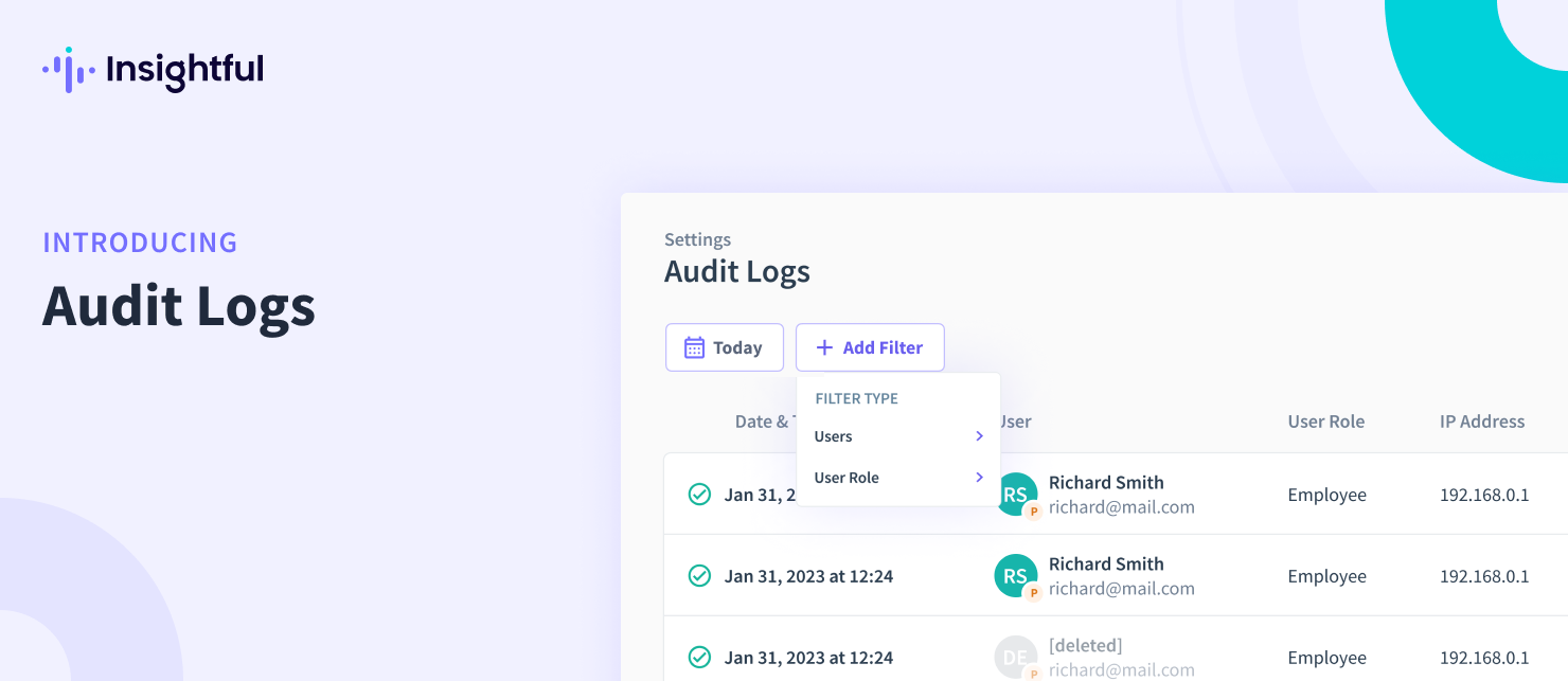 Introducing Audit Logs