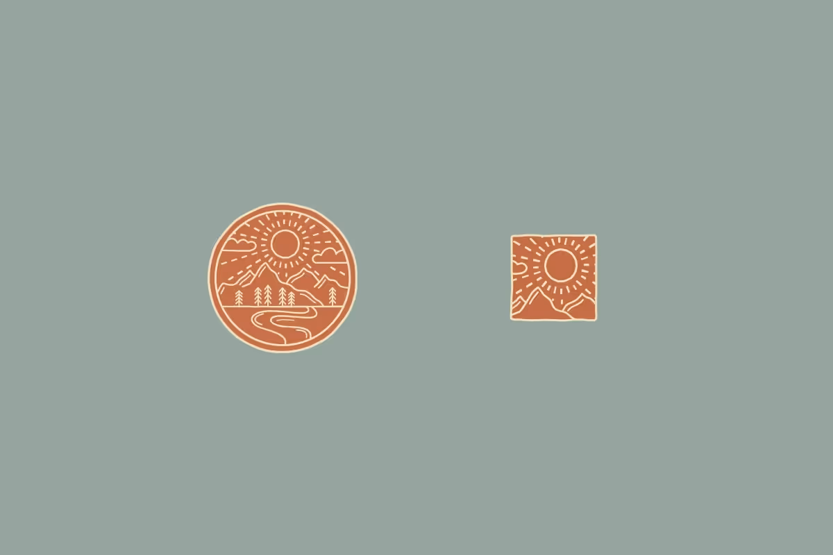 2 icon designs for the adventure collective