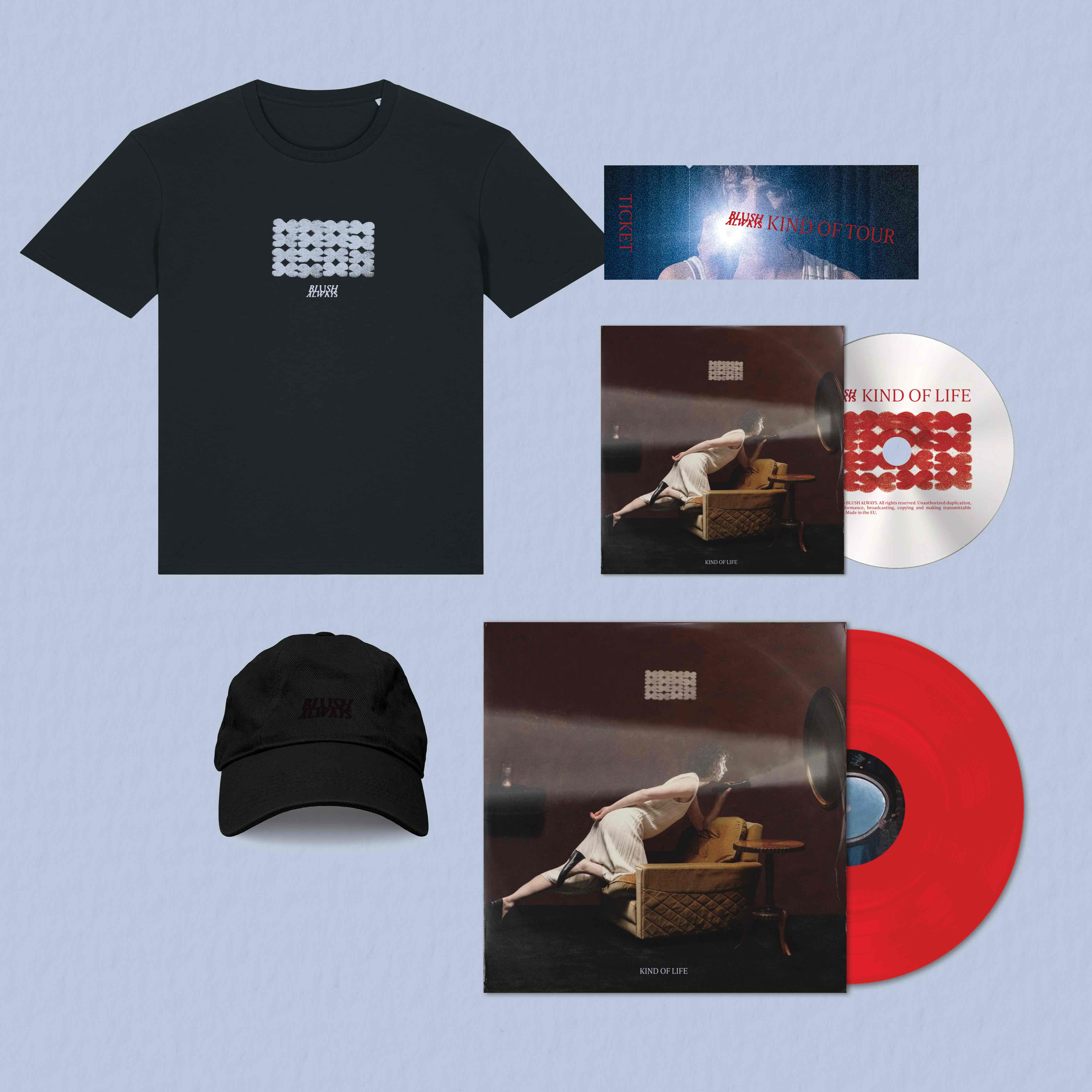 Blush Always merch album bundle