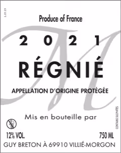 Régnié 2021