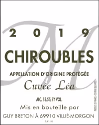 Chiroubles 2019
