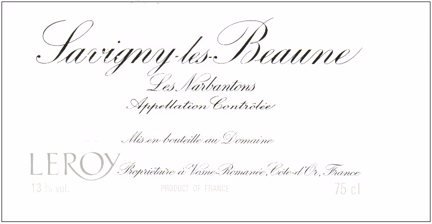 Savigny-les-Beaune 1er cru Narbantons 2012