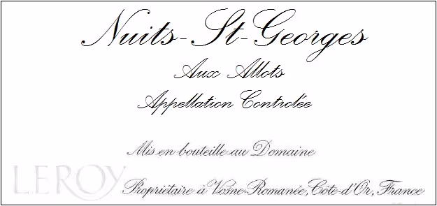 Nuits-St-Georges 2017