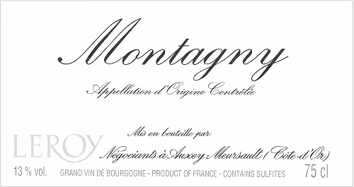 Montagny 2015