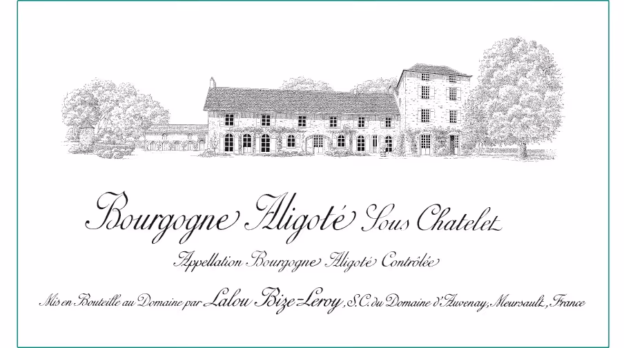 Bourgogne Aligoté 2017