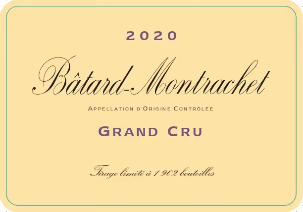 Bâtard-Montrachet - Grand Cru 2020
