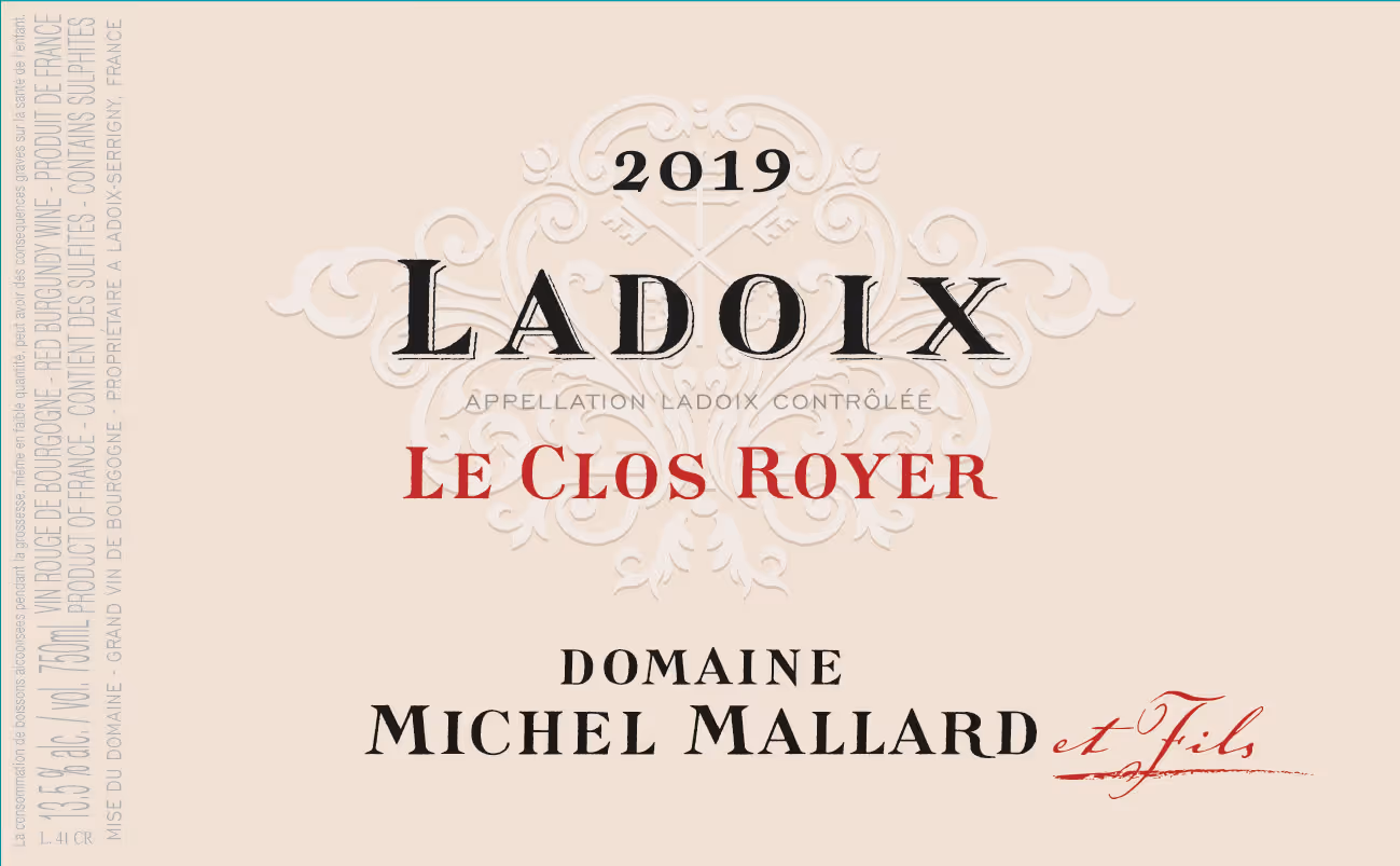 Ladoix Clos Royer 2019