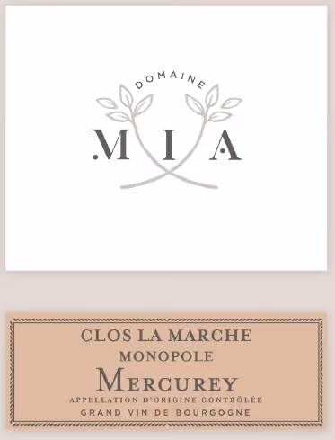 Mercurey Clos la Marche 2019