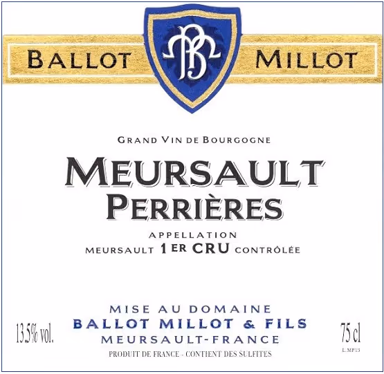 Meursault 1er cru Perrières 2022