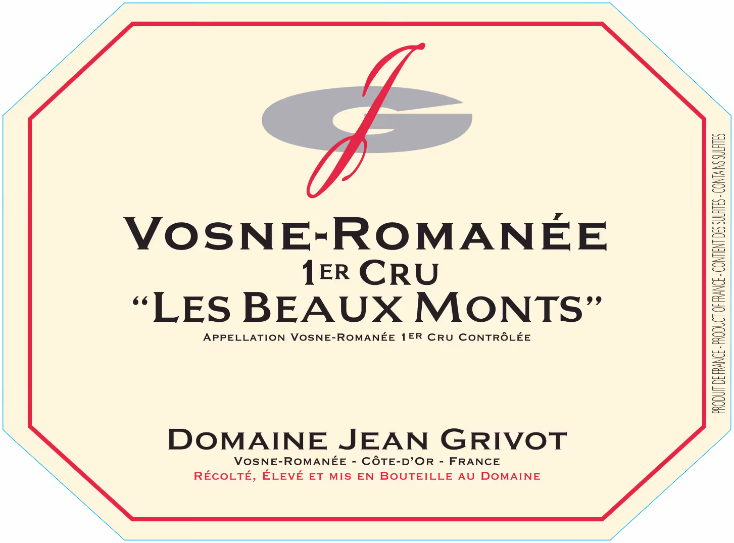 Vosne-Romanée 1er cru Beaux Monts 2022