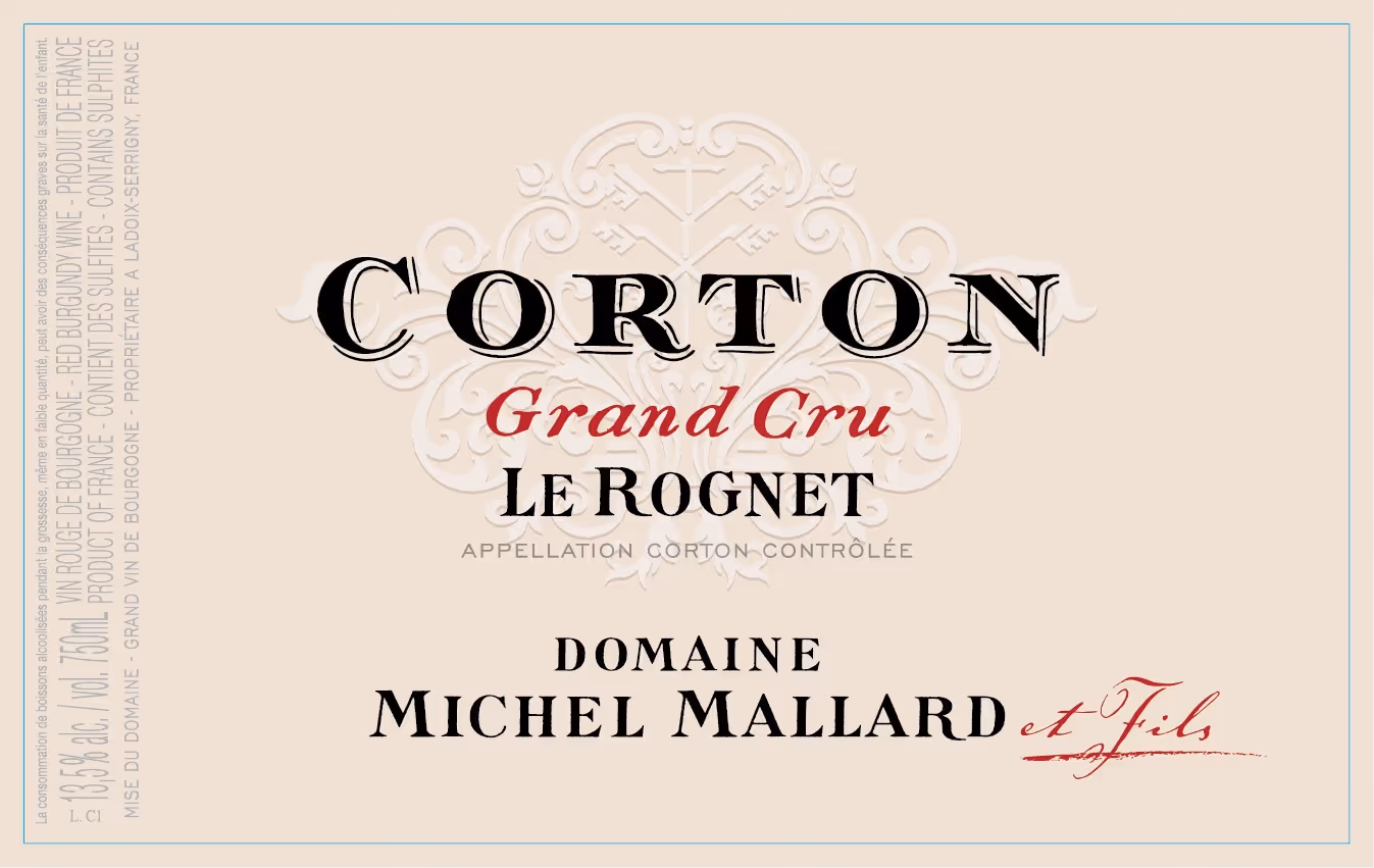 Corton Rognet - Grand Cru 2021