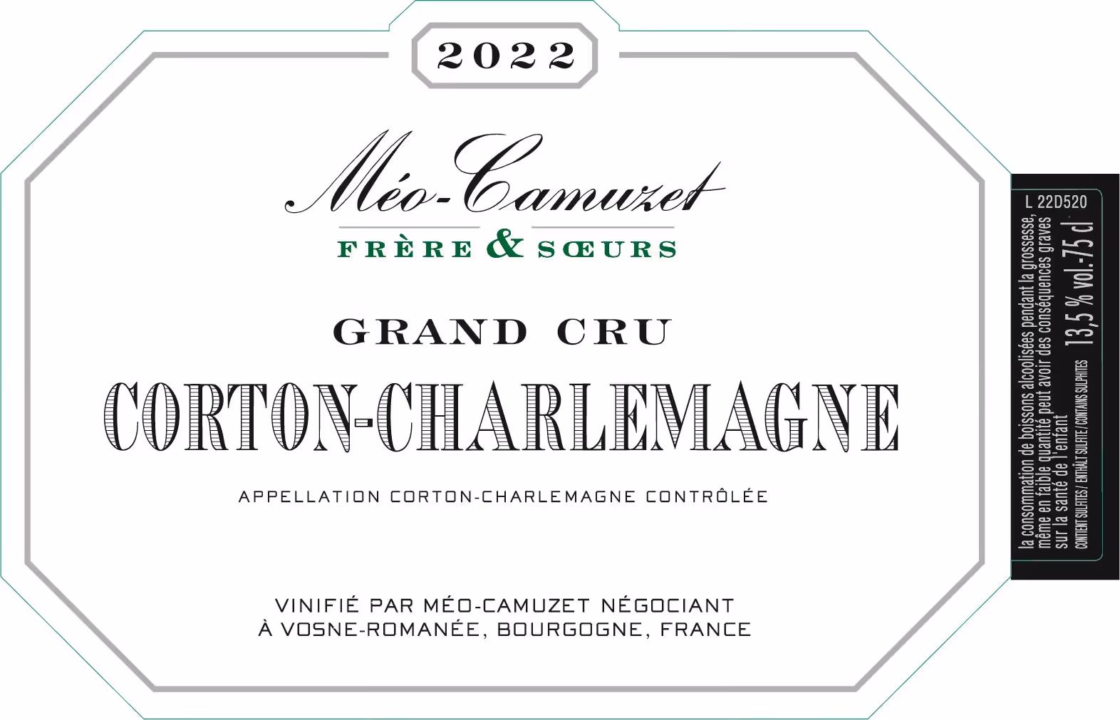 Corton-Charlemagne - Grand Cru 2023