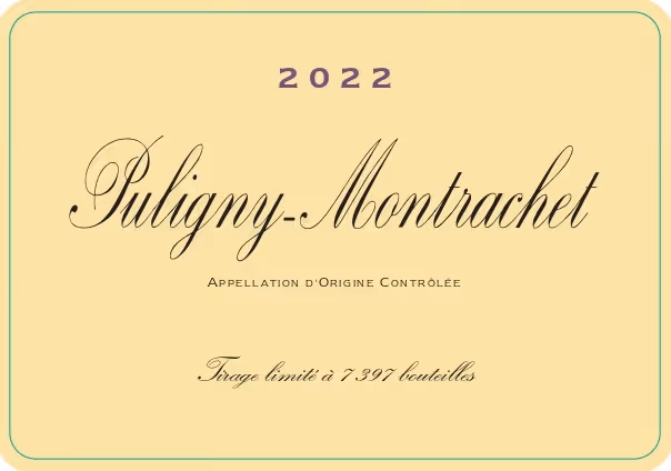 Puligny-Montrachet 2022