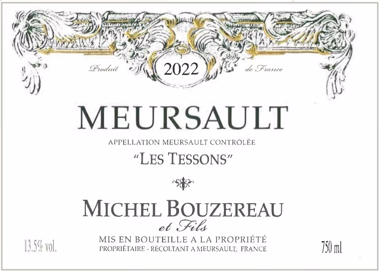 Meursault Tessons 2022