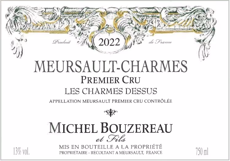 Meursault 1er cru Charmes 2022