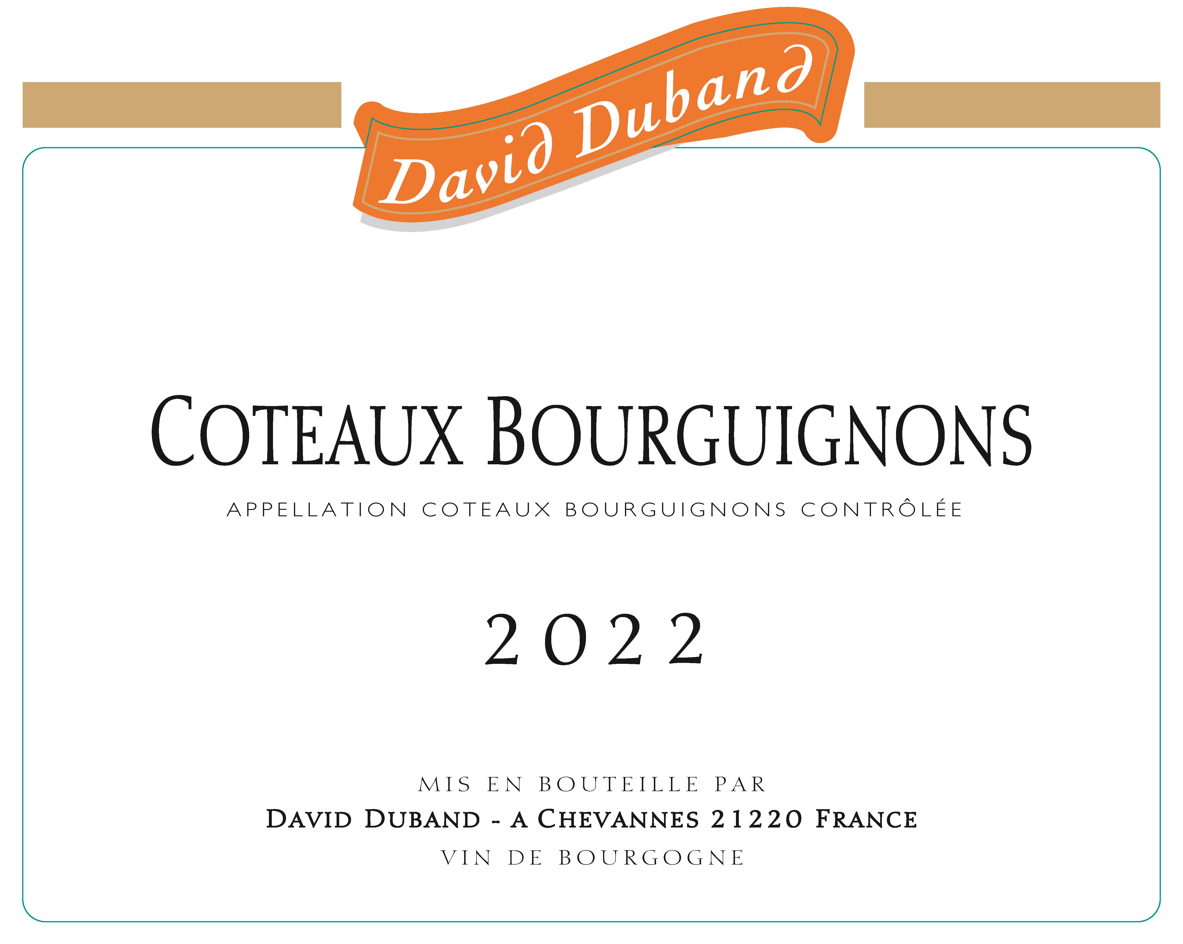 Coteaux Bourguignons 2023