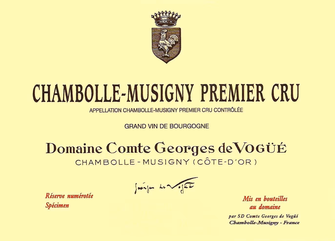 Chambolle-Musigny 1er cru 2023