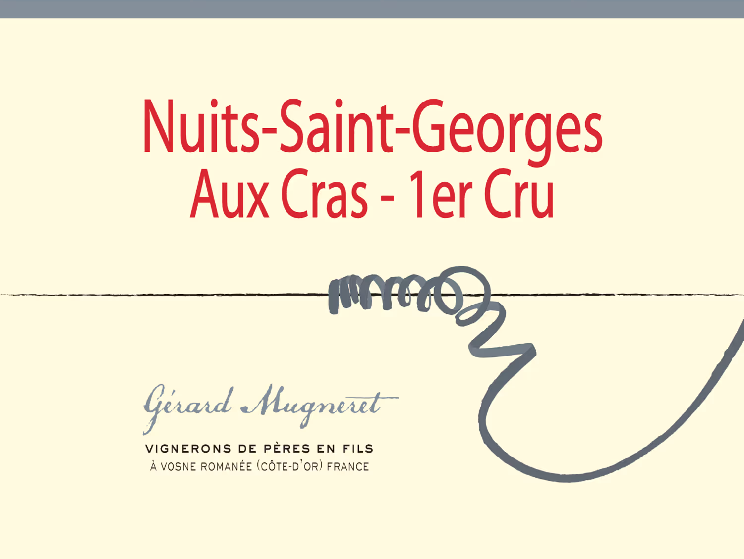 Nuits-St-Georges 1er cru Cras 2022