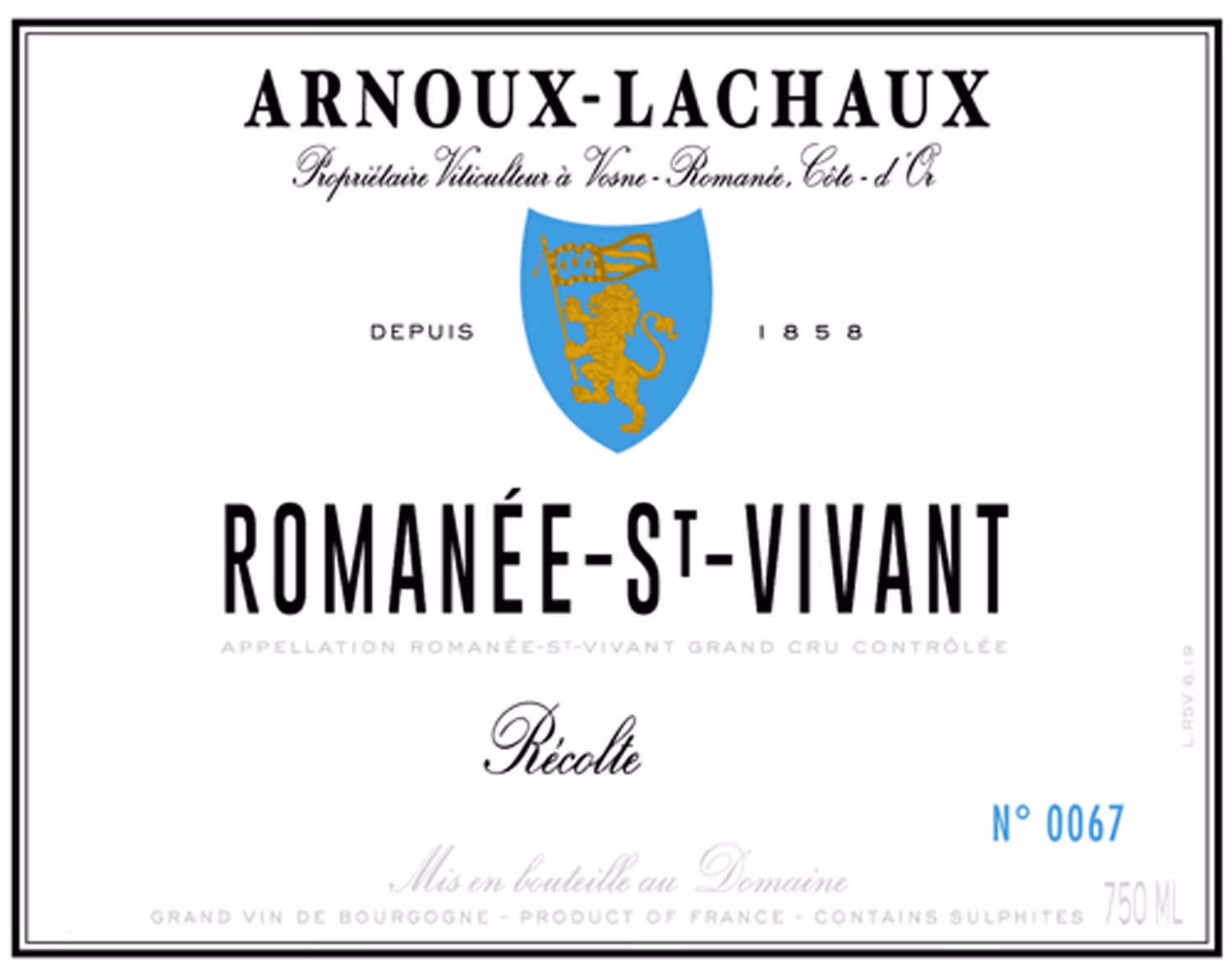 Romanée-Saint-Vivant - Grand Cru 2021