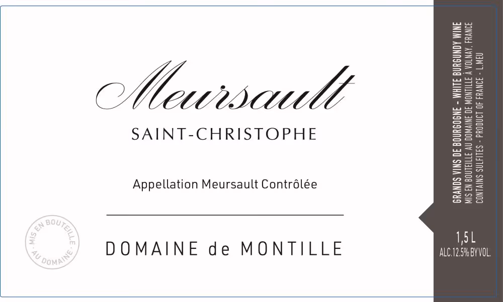 Meursault « Saint-Christophe » 2023 - Magnum