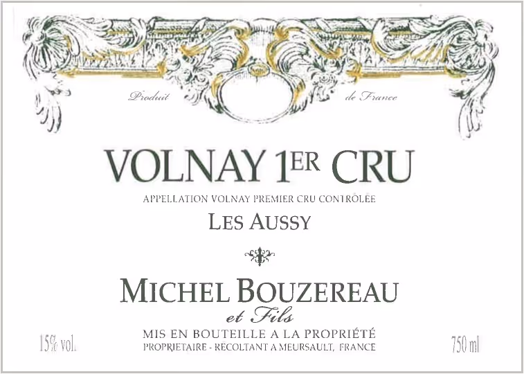 Volnay 1er cru Aussy 2023