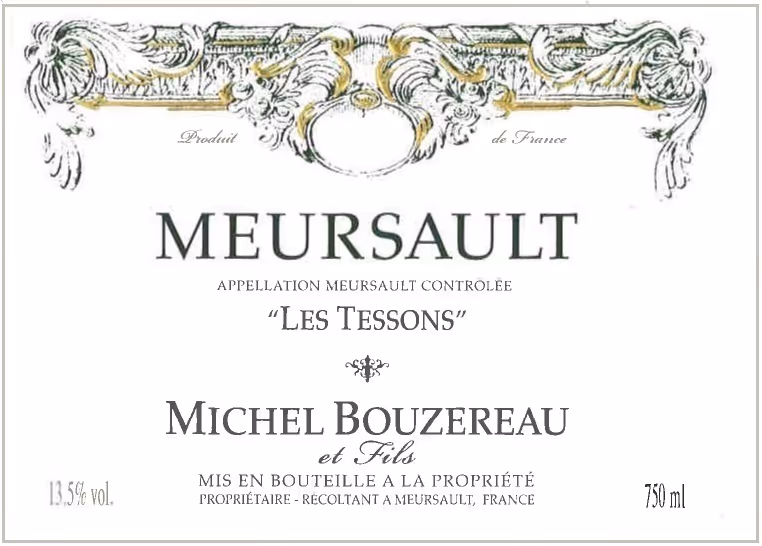 Meursault Tessons 2023