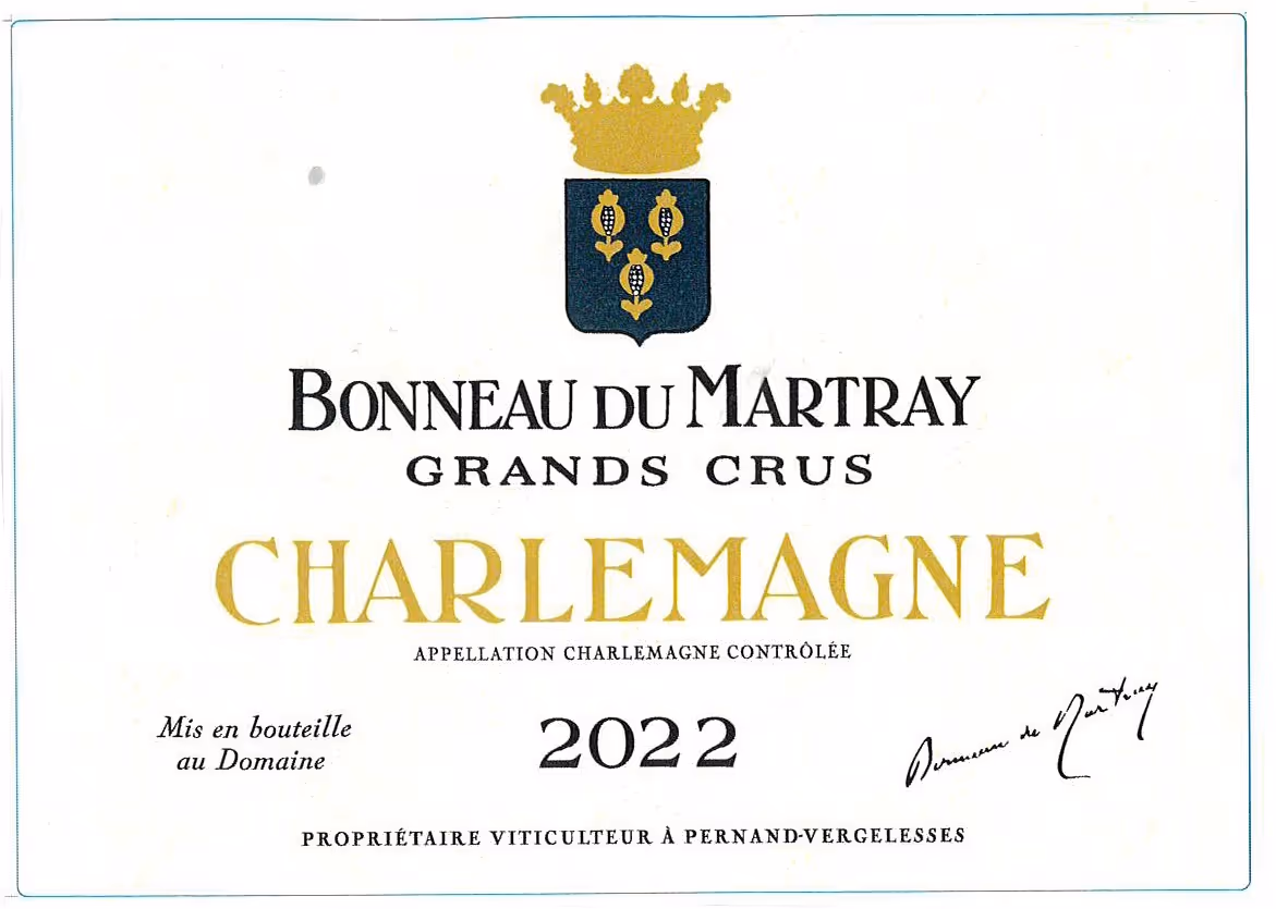 Charlemagne – Grand Cru 2022