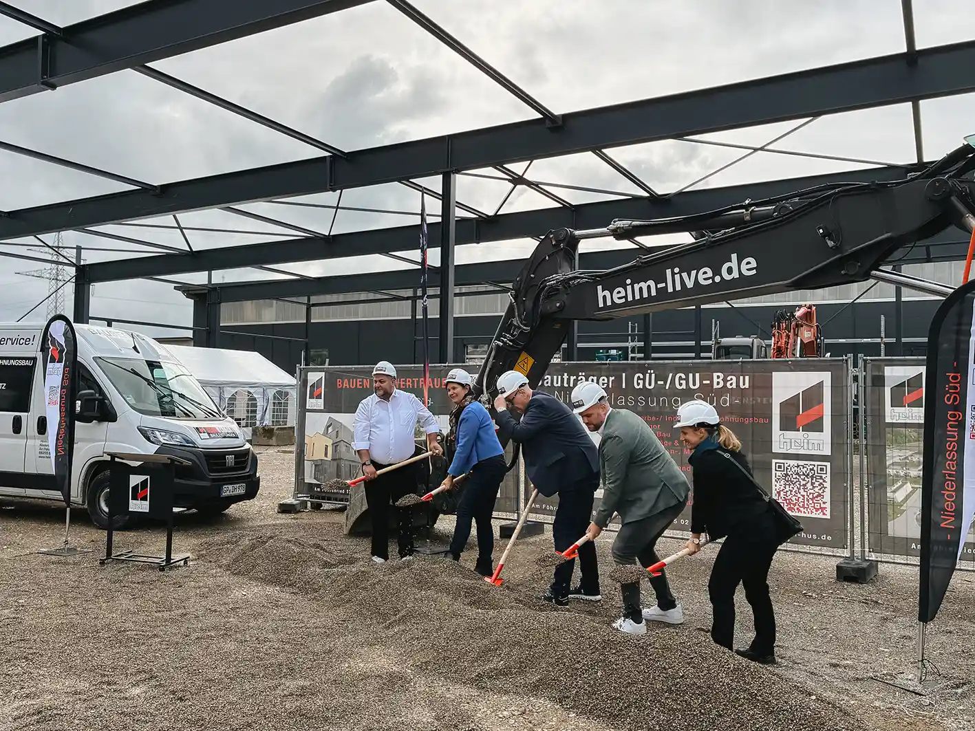 Spatenstich Röttinger Unternehmensgruppe