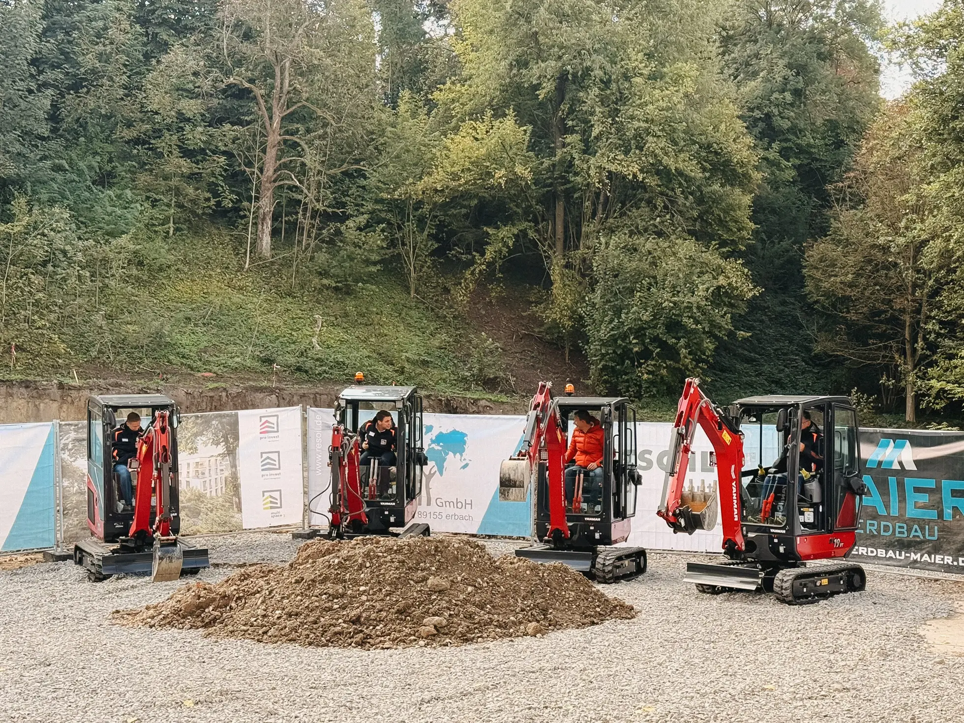 Spatenstich im 14-Nothelfer-Quartier