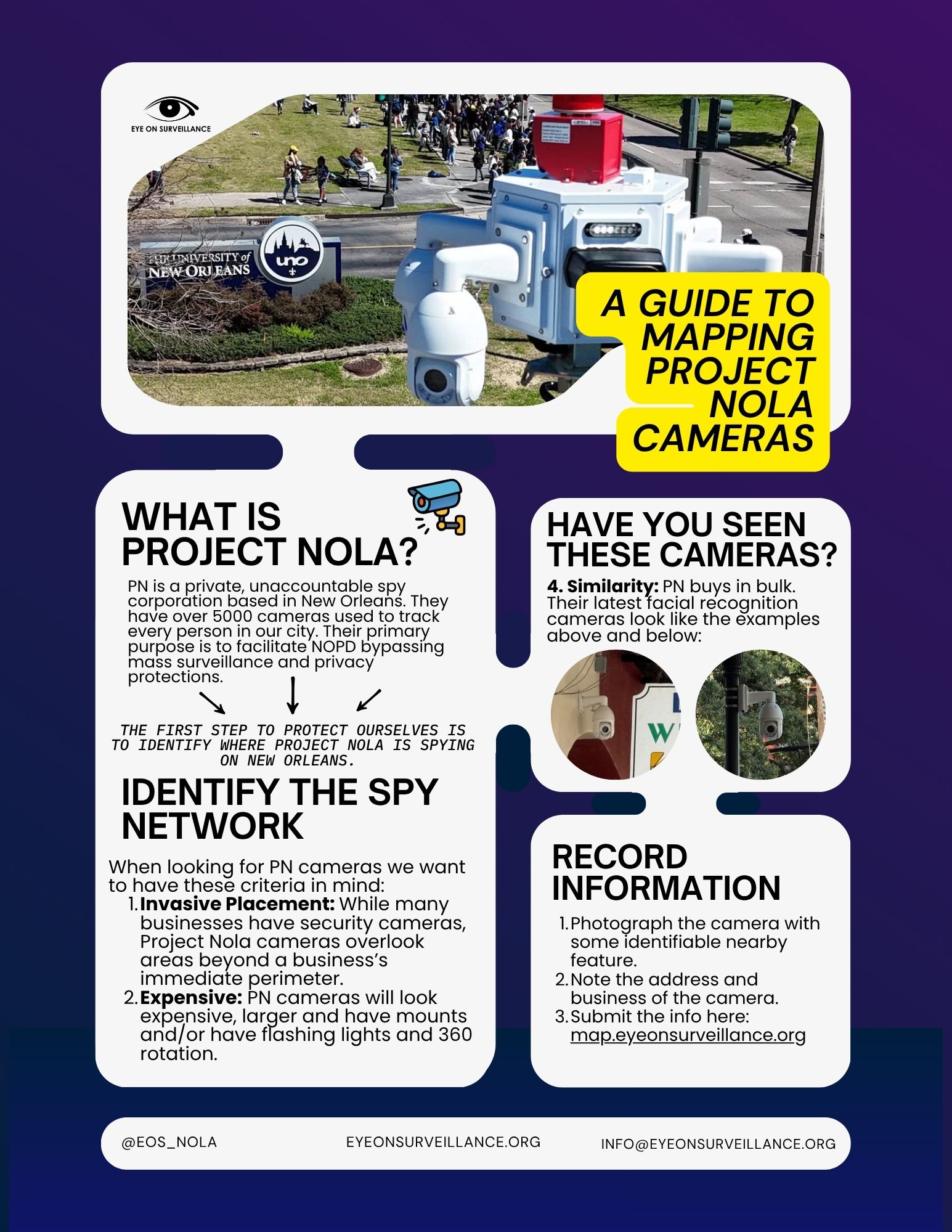 How to Identify and Map Project NOLA Cameras